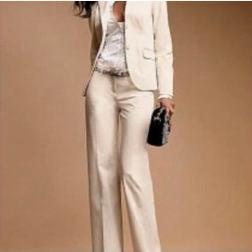 Victoria's Secret Cream Blazer, 90s Vintage EUC Body By Victoria Size 8